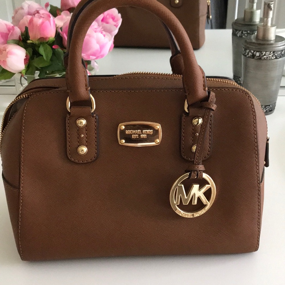 Michael Kors medium leather satchel